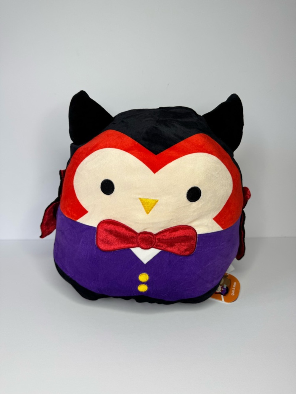 Squishmallows 12” Quill The Owl & Wade The Werewolf Flip-A-Mallow NWT plush